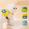 Self-backpack Dog Leash Pet Chest Strap Out Walking Dog Leash Anti-break Free Bichon Teddy Small Dog Universal