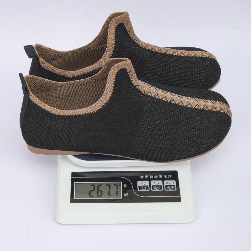Women’s Plus Size Slip-On Flat Shoes, Casual Comfortable Loafers, Spring Fashion