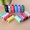 Dog Poop Bag Cleaning Outdoor Poop Bag Clean Outdoor Pets Supplies for Dog 15 Bags/Roll Refill Garbage Bag Supplies Pet Supplies