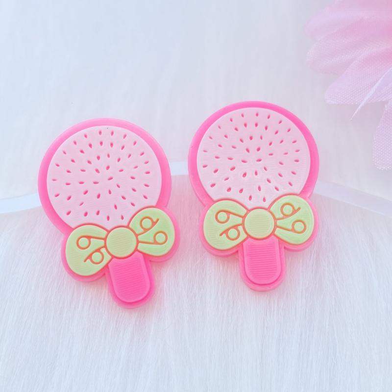 10pcs New Cute Lollipop Series PVC Flexible Glue FlatBack DIY Scrapbook Embellishment Phone Craft Decoration