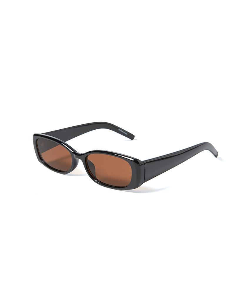Hangeul Sunset Mood Square Sunglasses Brown