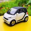 1:32 Mercedes Benz Smart Legierungsmodellauto Metall Rückzieher Tür zu öffnen Sound und Licht Kinder Die-Cast Spielzeugauto Geschenk für Jungen