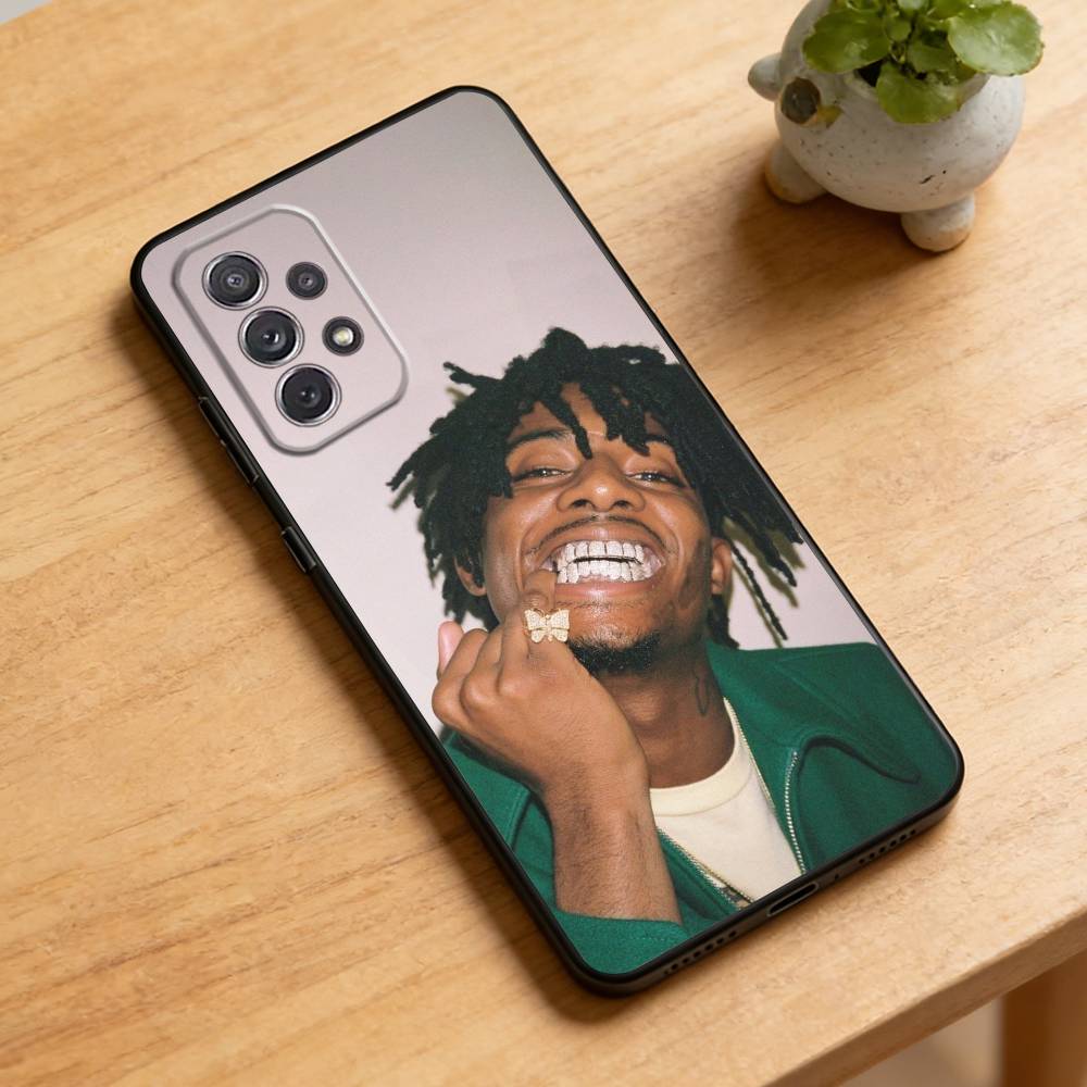 Singer P-Playboi C-Carti Phone Case For Samsung Galaxy A73,21,22,32,71,53,52,51,80,5G Soft Black Cover