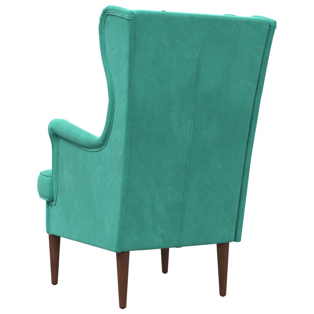 Armchair Turquoise Velvet