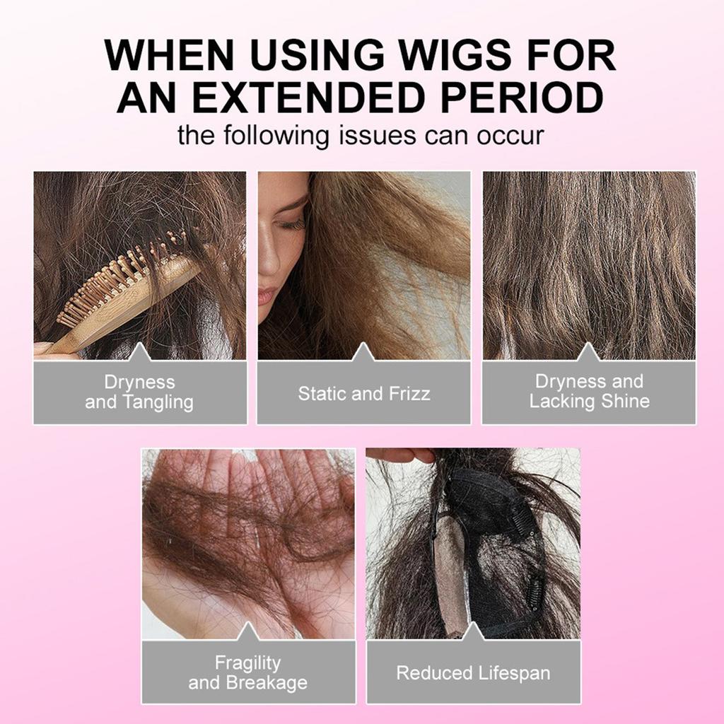 Wig Smoothing Spray Frizzy Not Easy To Knot 80ml