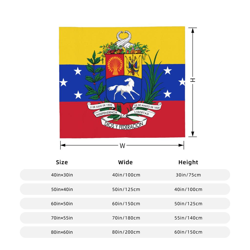 Flag Of Venezuela Blankets Venezuelan Flannel Awesome Warm Throw Blankets for Home Restaurant Spring Autumn