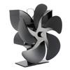 Five Blades Fireplace Heating Fan Efficient Air Heater Low Noise Fan Environmental Thermal Power Fireplace Heater Dropshipping
