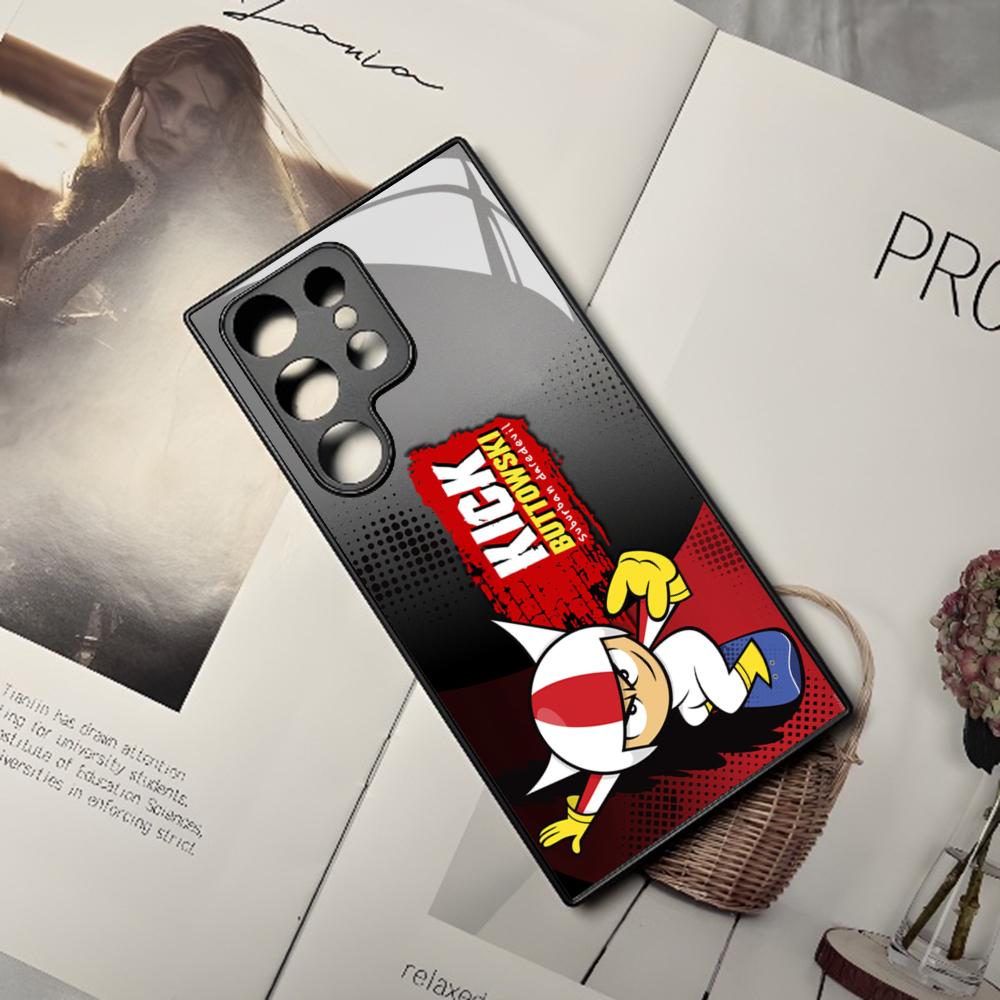 Cute Kick Buttowski Cartoon Phone Case For Samsung Galaxy S25 S24 S23 S22 S20 S21 Note20 Ultra Plus Fe Colored Silver Cover