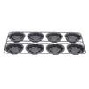Fluted Cake Pan Cloud Shaped Carbon Steel Nonstick Flan Mold Pan for Chocolate Dessert Home Kitchen