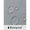 Outdoor Transparents Curtains Weatherproofs Eyelet Voile Curtains for Patioes Gazeboes