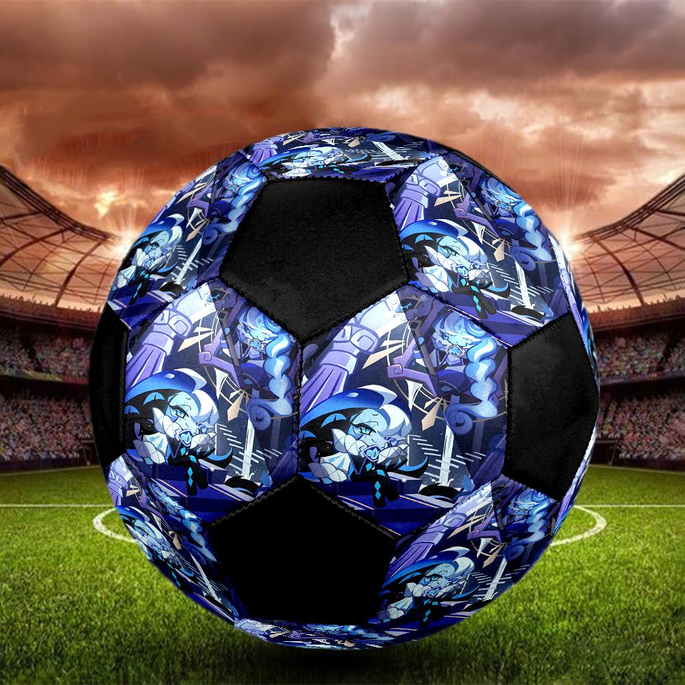Shadow Milk Cookie Indoor Soccer Ball Colorful Machine Stitched PVC Size 5 Team Training Competition Ready Durable High-Bounce Cool Sports Gift