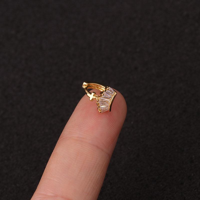 Маленькие Модные модные минималистичные Серьги Женская Серьга-застежка изысканные Аксессуары 16#