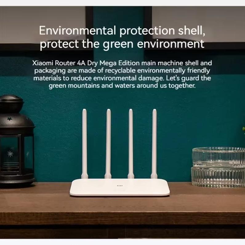 Xiaomi 5G Home Smart Router 4A Gigabit Edition Dual Gigabit 1200M Dualband-WLAN-Geschwindigkeit Vier Antennen für Wanddurchdringung Dualband-Integration