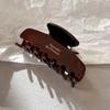 France Fashion Acetate Grab Clip Retro Shark Clip Hair Claw for Women Girls Commute Outfit Matching Hair Accessories