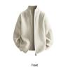 2025 Autumn/Winter Men's Thick Round Neck Knit Pullover