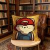 Cartoon Cute Animal Bear cushion cover Home Office Birthday Anniversary Gifts Soft Skin Friendly Cushion Cover
