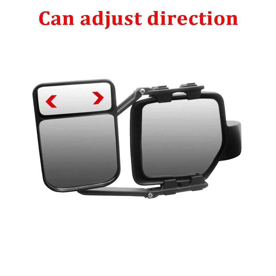 Hanging traction rearview mirror
