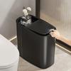 12l Bathroom Garbage Tank with Cover for Space Under The Sink