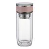 Shangqi Double Wall Glass Tea Infuser Cup