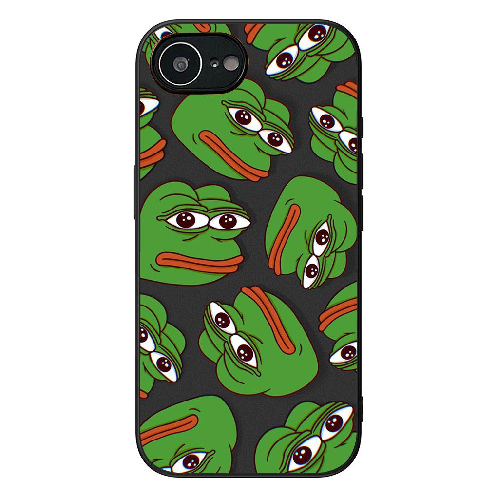 Sad Frog Pepe Funny Cute Phone Cover for Samsung Galaxy A05 A06 A14 A50 A51 A52 A12 A13 A23 A70 A07 A25 A26 M53 A56 Soft Case