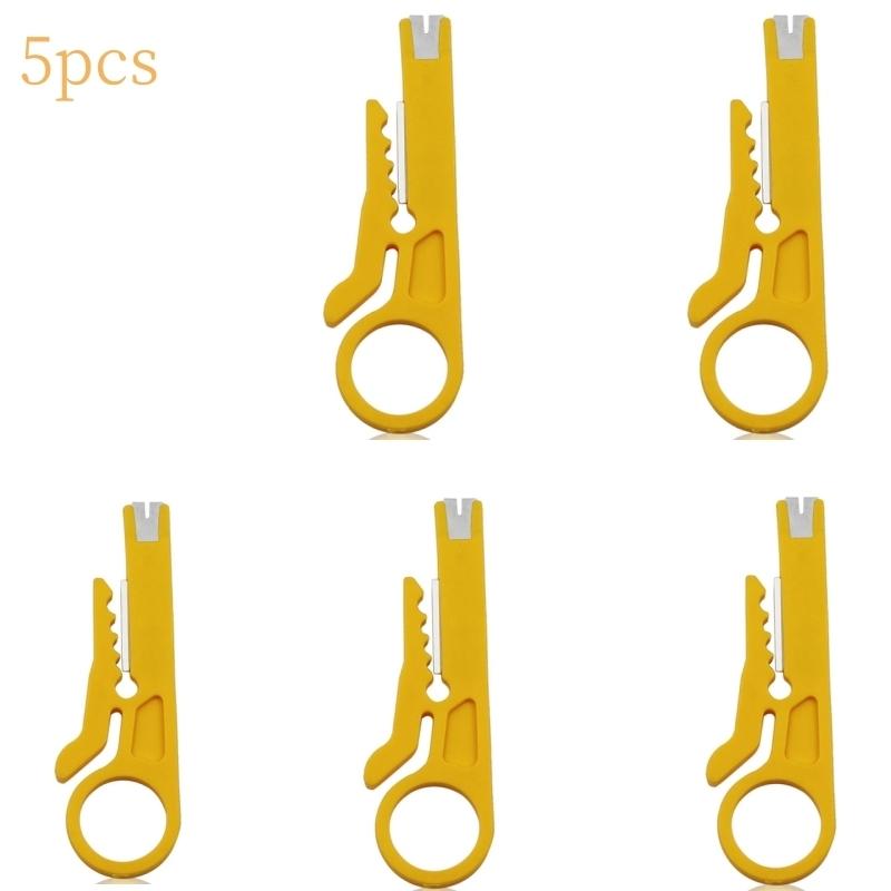 1 ks Odizolovací kleště Mini přenosný nůž Krimpovací kleště Krimpovací nástroj Odizolování kabelů Řezačka drátů Multifunkční nástroje Kapsa na řezací linie