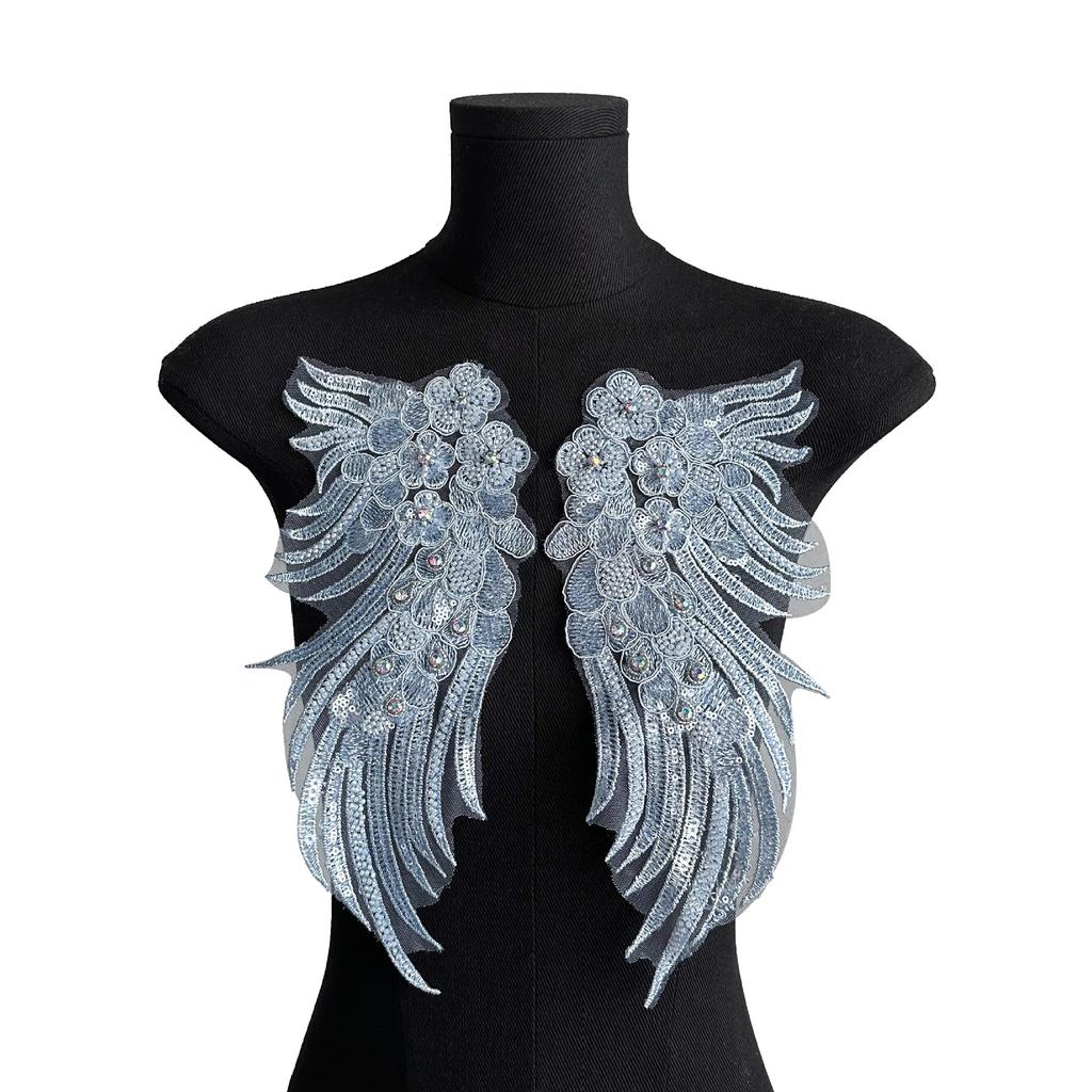 Mesh Embroidery Flower To Flower, Lace Diy Handmade Accessories Wedding Dress Neckline Accessories