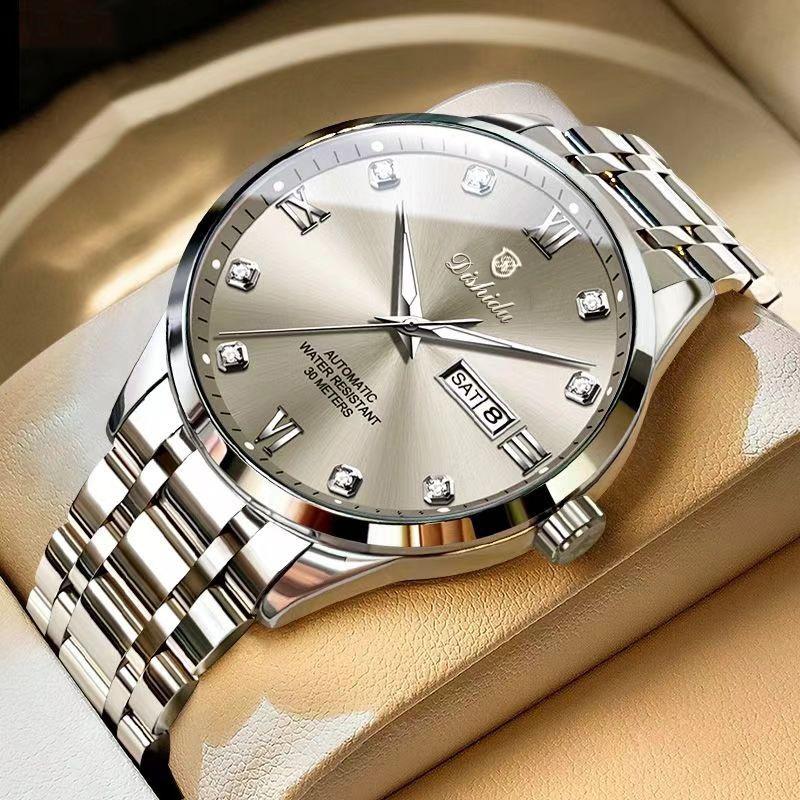 A New Watch Double Calendar Non-automatic Mechanical Watch Business Trend Men's Watch Men's Watch