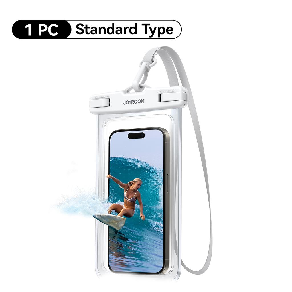 Étui étanche IPX8 pour téléphone jusqu'à 7 pouces, pochette flottante étanche pour téléphone, sac sec