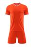 Adult Kids Soccer Uniform Set Breathable Sweat Absorption Quick Dry Soccer Jersey Stitching Color Competition Training Soccer Uniform