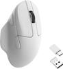 M7 Wireless Gaming Optical 3 Mode PixArt 3395 Programmable Side Scroll Max 65g Ergonomic Design for Windows Mac Linux [Keychron Mouse, 2.4