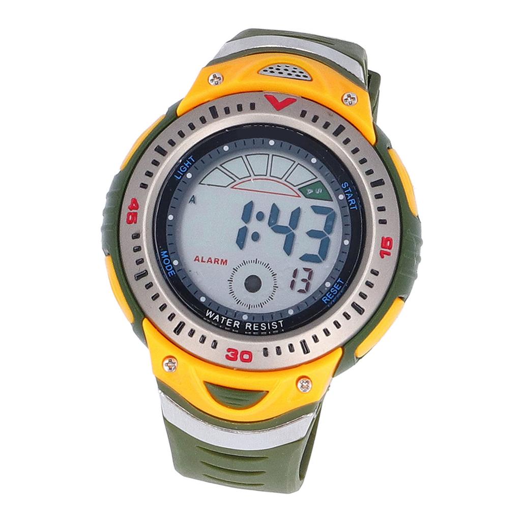 Men Digital Watch with Stopwatch Calendar Date Alarm Dual Time LED Backlight 50M Waterproof Men Sports Outdoor