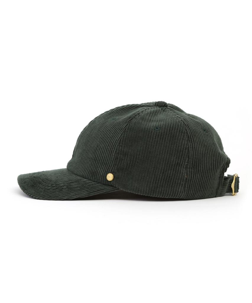 Eondeokeonteulolseutyudio Corduroy Ball Cap 6Pannel Ball Cap / Corduroy / Forest