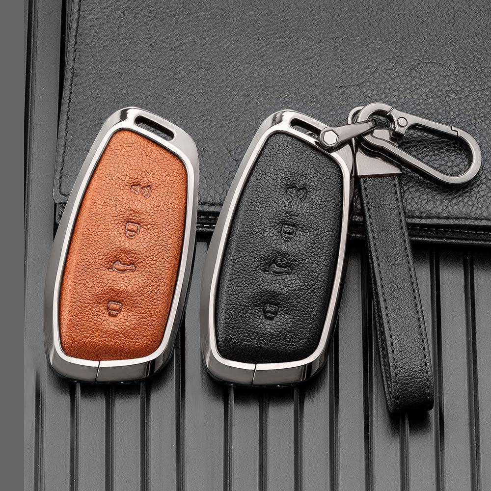 Full Metal Remote Cover for 2022 Great Wall Haval Car - Compatible with Harvard Series Key