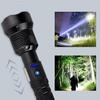 Taoquwe Flashlights High Lumens LED Rechargeable, 99,000 Lumen Super Bright Flashlight High Power USB Flash Light,Waterproof Handheld LED Flashlight