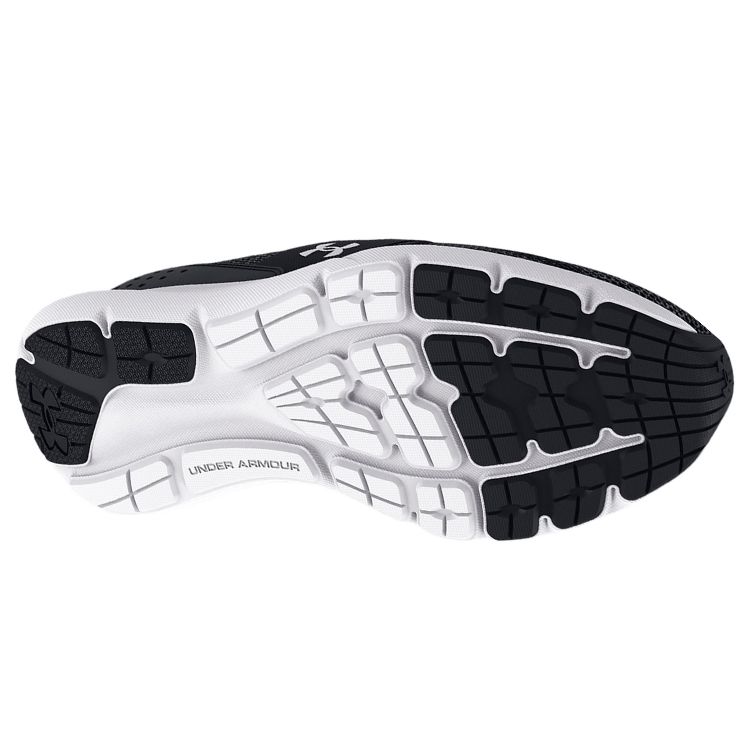 Under Armour Teniși Surge 3 Slip Negri și Albi pentru Bărbați 3026506-001