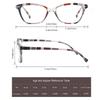 Blue Light Blocking Glasses Lady Computers Flat Lenses Eyeglass reading fatigue relieving reading glasses for wome
