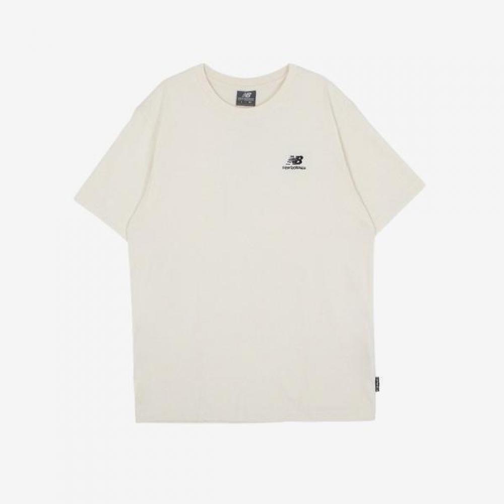 

New Balance EssenTial Футболка с маленьким логотипом кремовая Nbneec1153 64 100(L)