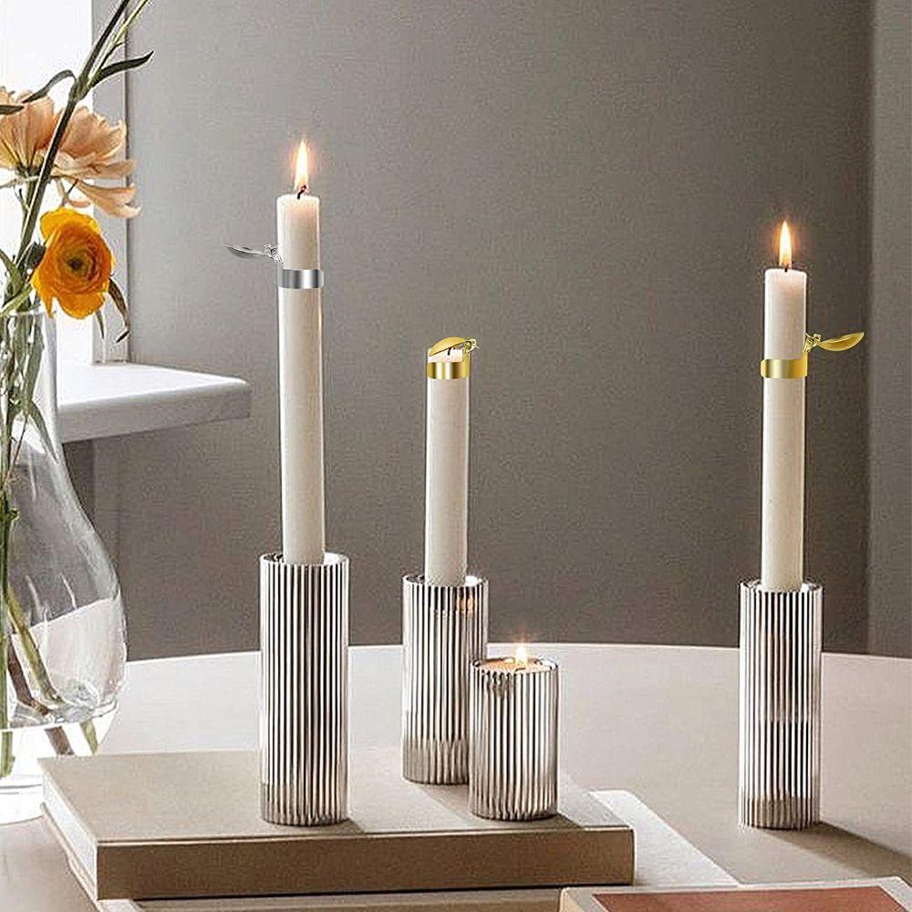 Mini Candle Automatic Extinguisher Candle Snuffer Candle Wick Trimmer Taper Candle Snuffer Fire