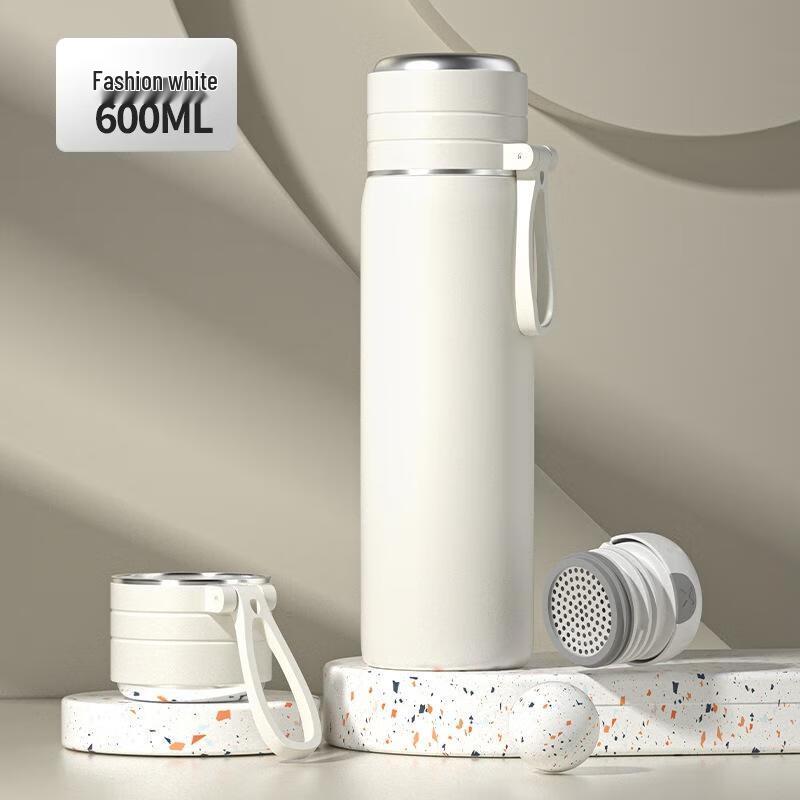 ZETAI Large Capacity Stainless Steel Insulated Tea Water Bottle