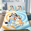 3D Cartoon Creative B-Bluoey Duvet Cover Set Bedding Set Kids Boy Girl Bedroom Decoration 2/3piece set Single Double Large Size