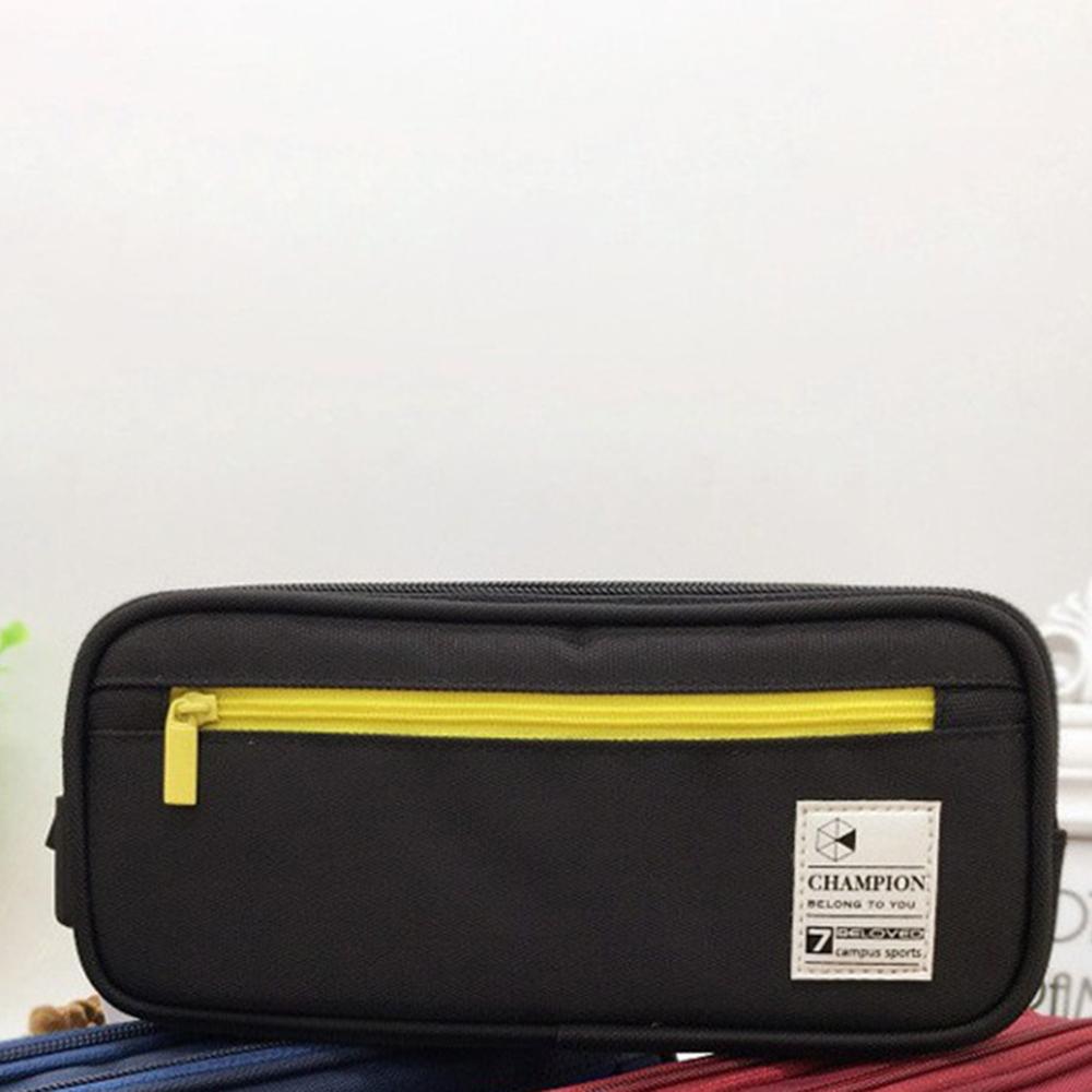 1PC Grande Capacidade Lápis Estojo Papelaria Bonito Meninos Meninas Presente Saco Caixa de Caneta Lápis Estojos Armazenamento Estudante Escola Material de Escritório