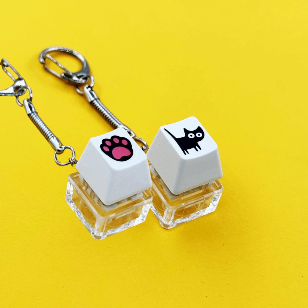 

2 шт. Снимающая стресс сжимаемая игрушка-кейкап, DIY игрушка для пальцев, подвеска для клавиатуры для детей D