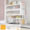 "Multifunctional Kitchen Sink Dish Storage & Drain Rack"