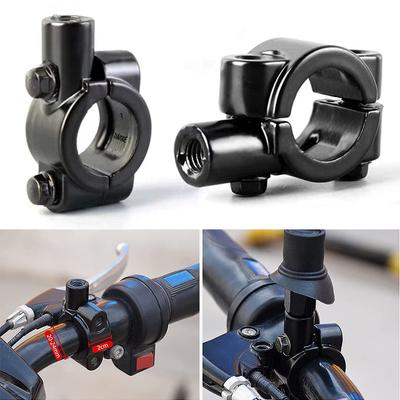 1PCS Motorcycle Rearview Handlebar Mirror Mount Holder Adapter Clamp Base For 22mm 10mm 8mm 10mm 25mm Motorcycle Accessories
