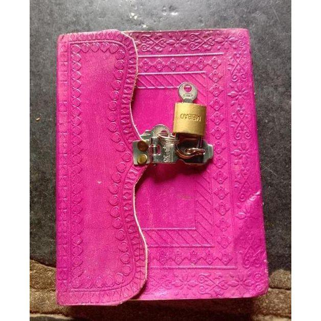 Handicraft Leather Journal Vintage Handmade Leather Bound Personal Beautiful Journal