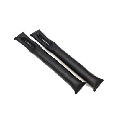 Seat Console Gap Cushion, PU Leather, Set of 2, Black