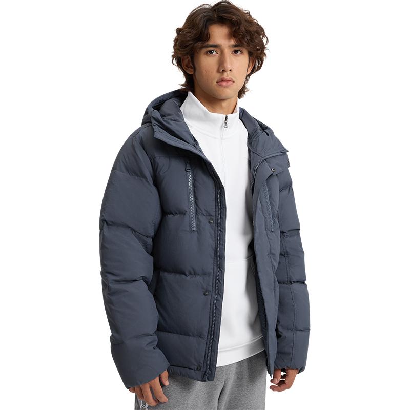 Under Armour Solid Color Warm Comfortable Casual Jacket Down Coat Men Jacket Blue 1378830-044