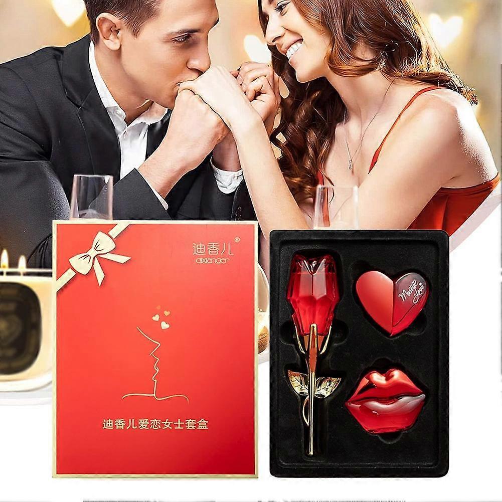 Valentine's Day Perfume For Women Long Lasting Floral Fragrance Gift Set 30ml 50ml Less