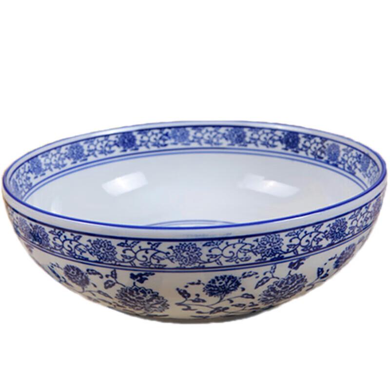 Chinese Blue and White Ceramic Serving Bowl