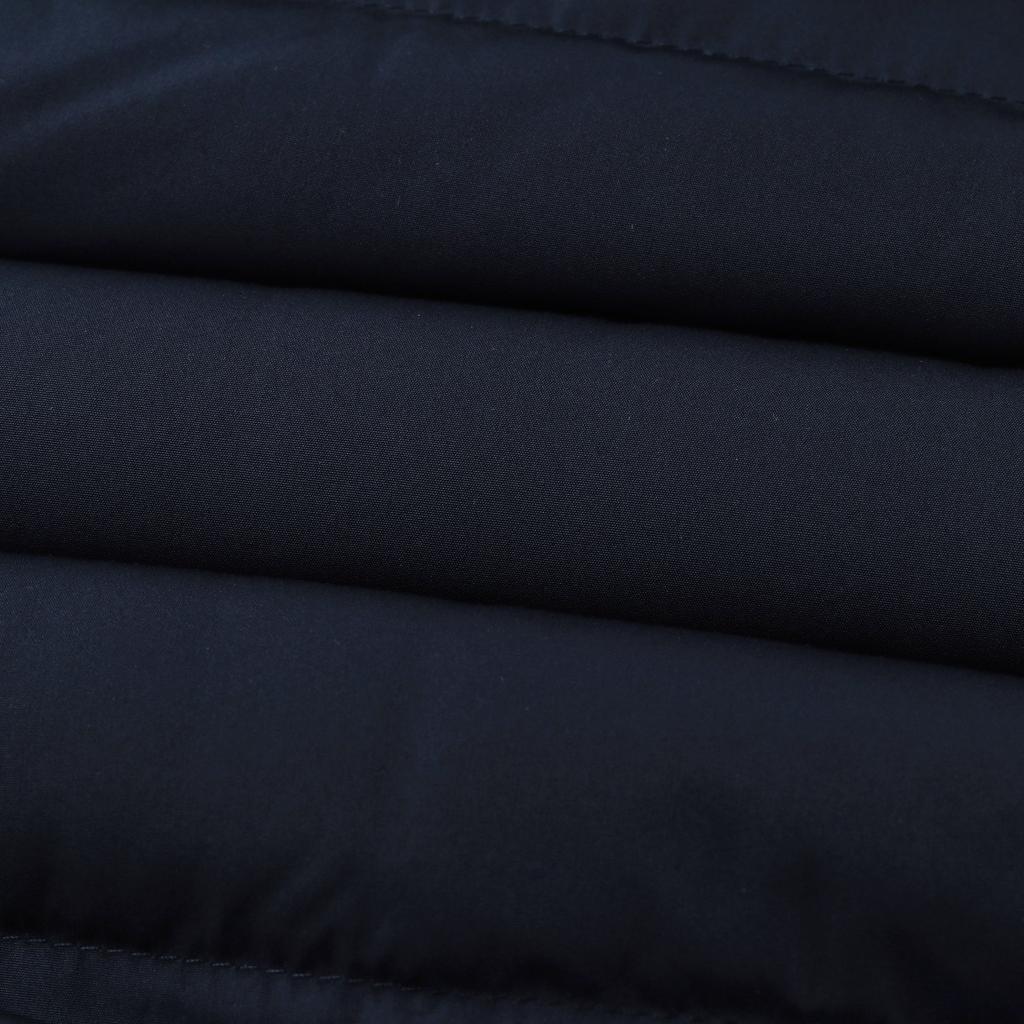 Emporio Armani EA7 FW24 Solid Color Stand Collar Zipper Long Sleeve Down Jacket Men Outerwear Dark-Blue 8NPB13-PNE1Z-24F-1562